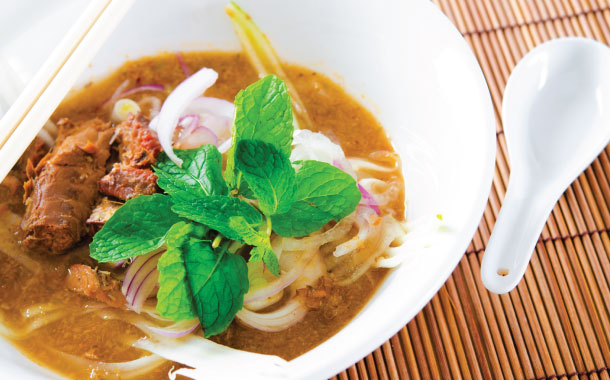 Curry Laksa, Singapore Singapore food