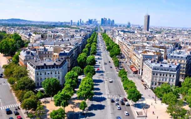 Champs-Élysées Paris, France road trips