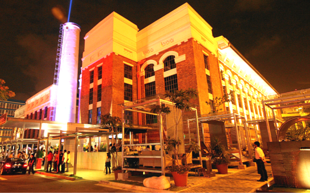 St James Power Station, Singapore Singapore after dark